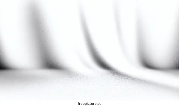 Abstract White Fabric Background with Soft Gradient