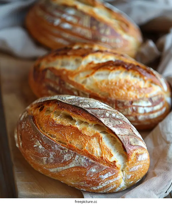 Homemade Artisan Loaf of Bread