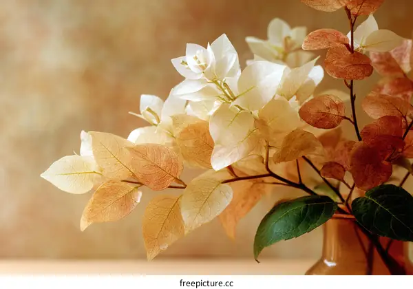 Delicate Bougainvillea Bouquet in Vase