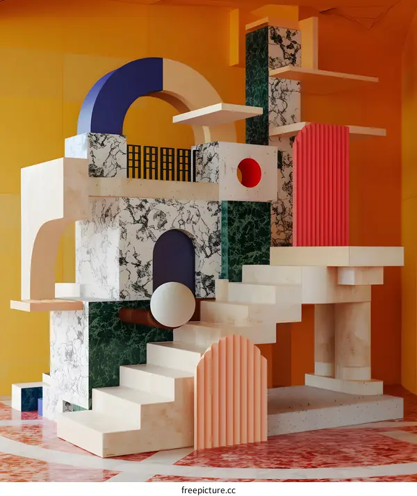 Abstract Architectural Structure