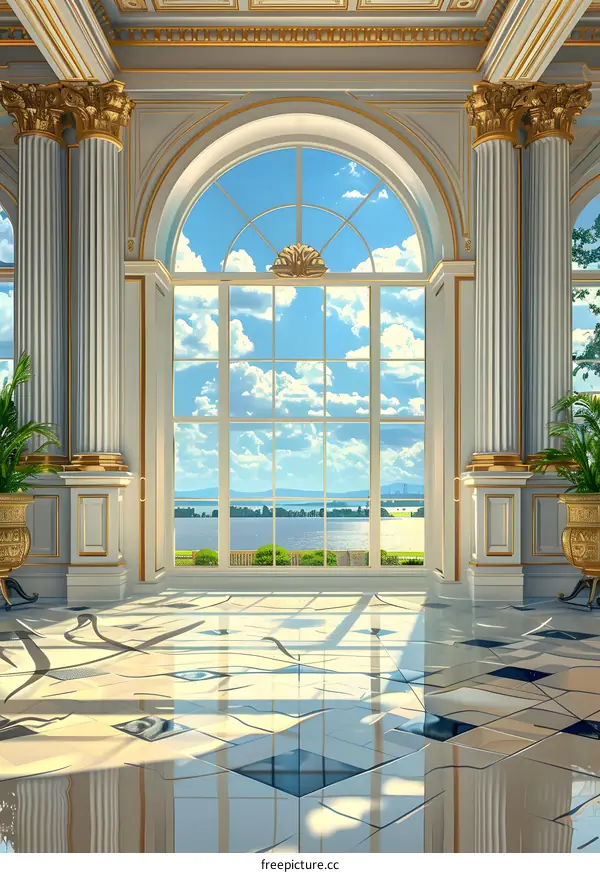 Floor-to-ceiling windows