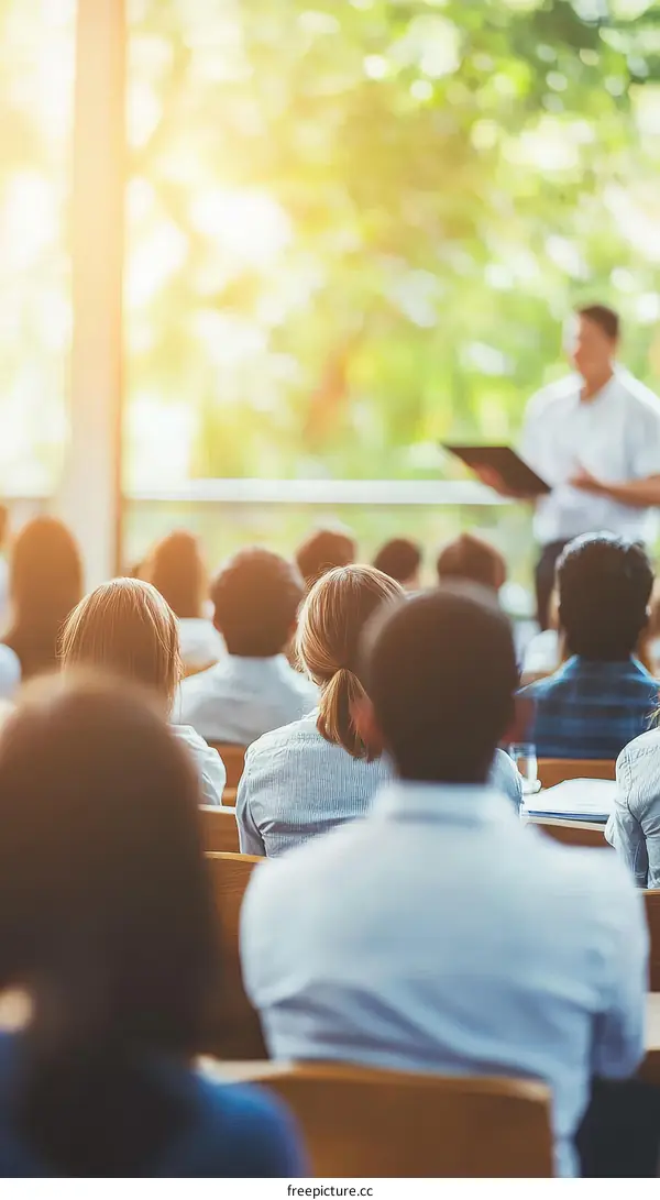 Diverse Audience Attended a Conference