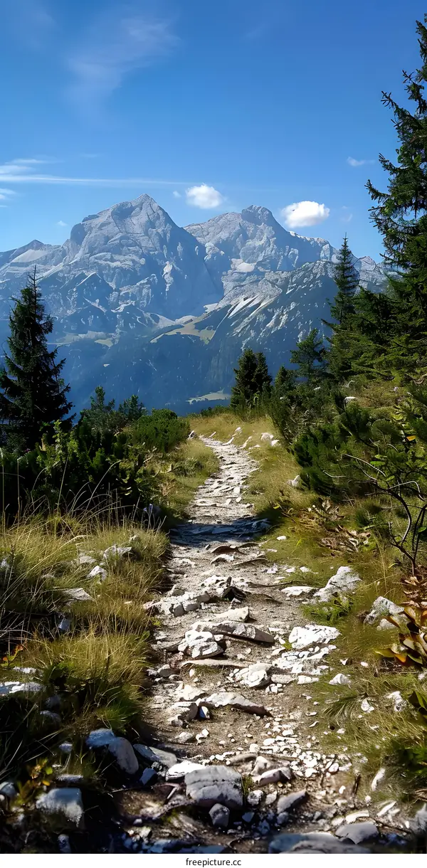 Rocky Mountain Trail Path