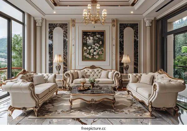 Luxurious Living Room