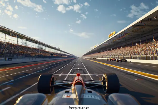 The thrill of the race