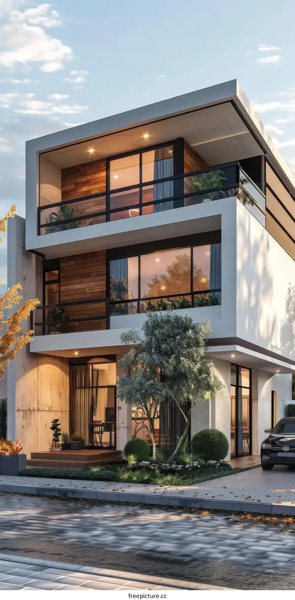 Modern Minimalist House Exterior Design