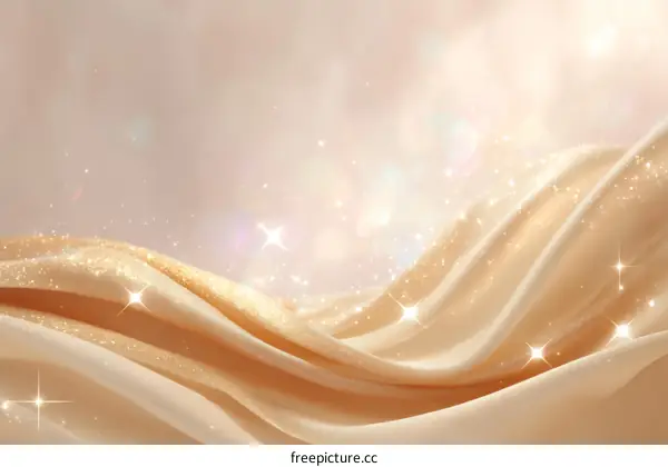 Elegant Gold Fabric Texture Background Design