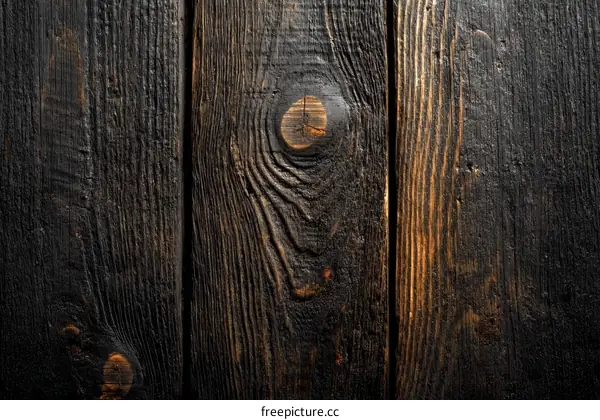 Dark Wood Planks Background Texture