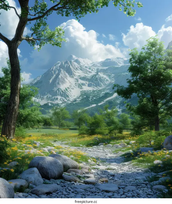 Rocky Mountain Splendor: A Landscape of Natural Beauty