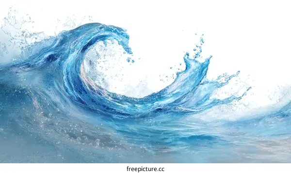 Water Wave Splashing and Rippling