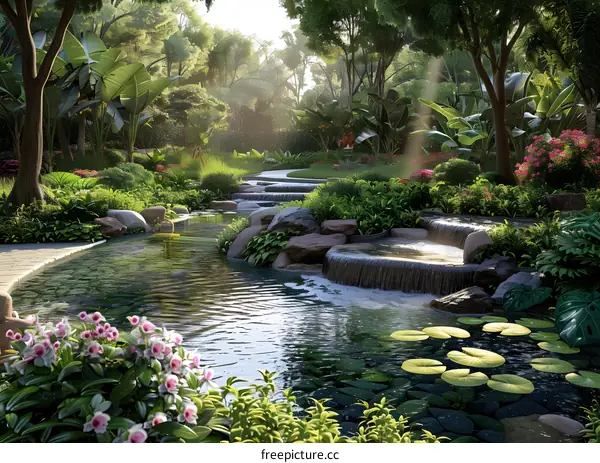 Landscape design renderings