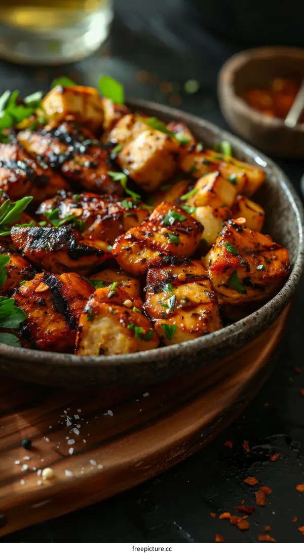 Grilled Lemon Herb Chicken