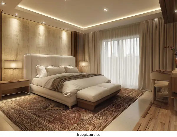 Modern Elegant Bedroom Interior Design