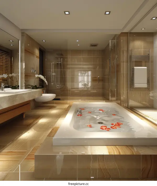 Luxury Modern Bathroom Interior Design
