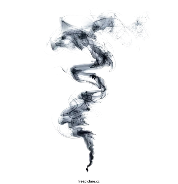 [Transparent Background PNG]Abstract Smoke Design Art Illustration