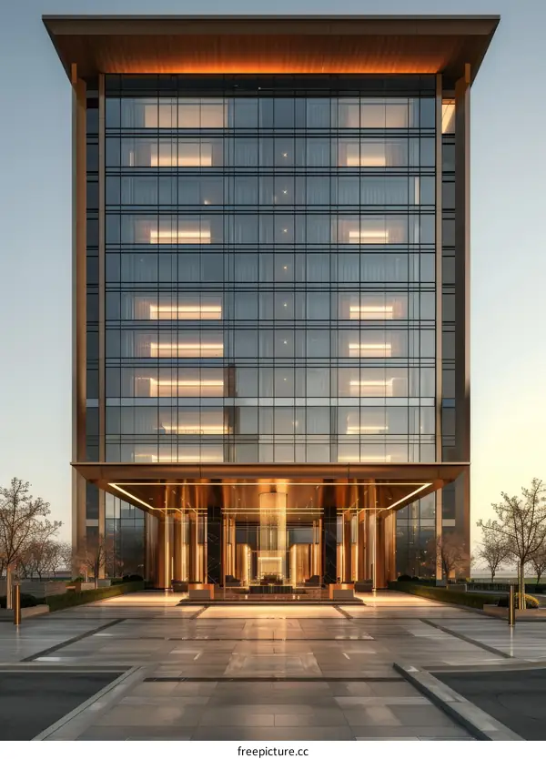 Modern Skyscraper Architectural Design