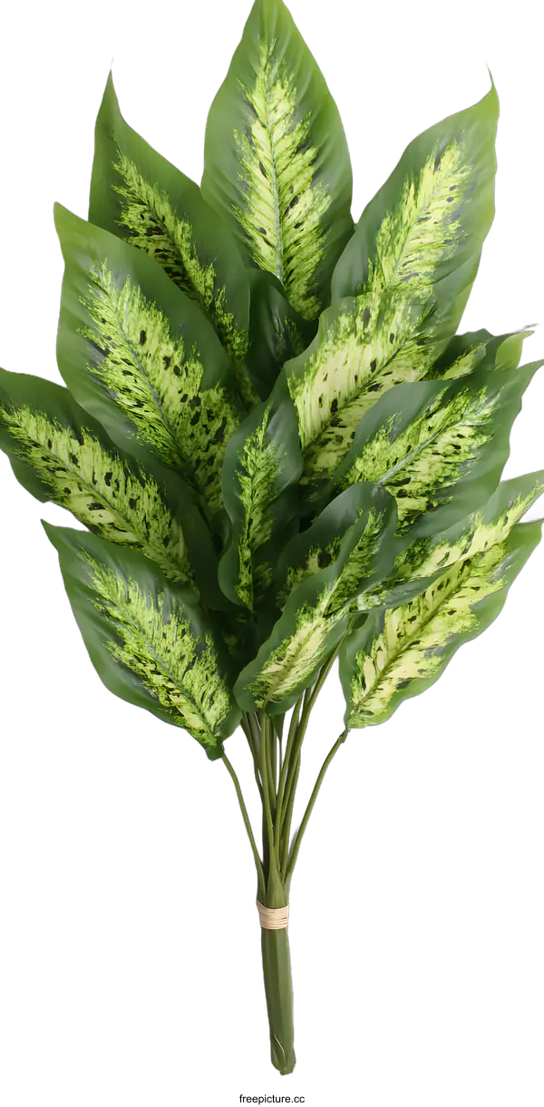 [Transparent Background PNG]Green Artificial Plants With White Background