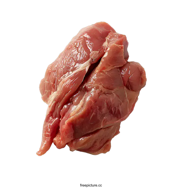 [Transparent Background PNG]Fresh raw lamb leg