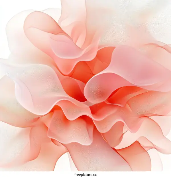 Abstract Flowing Fabric Design