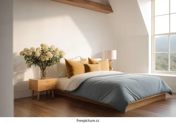 Modern Bedroom Interior Design with Natural Light