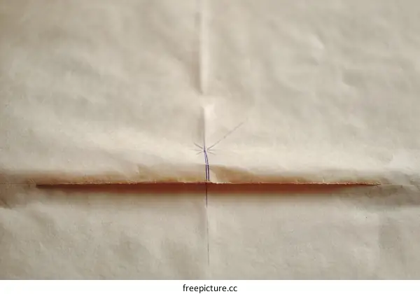 Brown Craft Paper with Design Lines