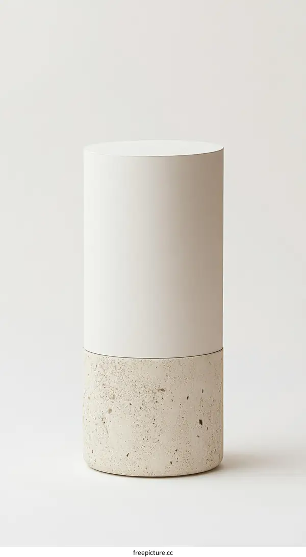 Modern Minimalist Cylinder Display Stand