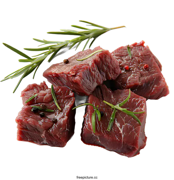[Transparent Background PNG]raw meat