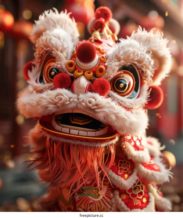 Lion Dance Performance: Chinese New Year Tradition