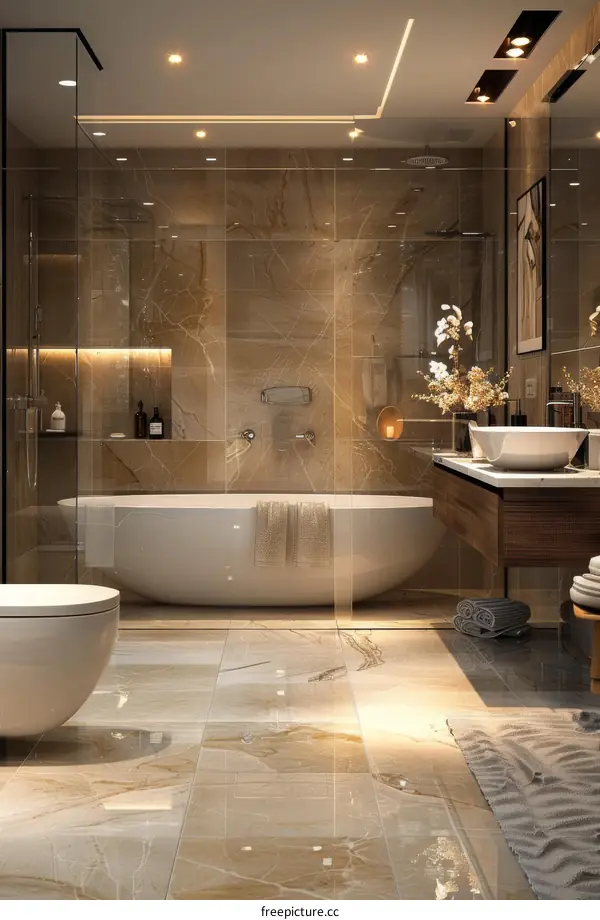Modern Luxury Bathroom Interior Design