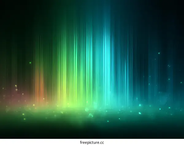 Abstract Colorful Light Effect Design