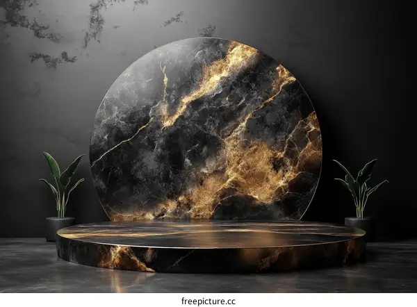 Luxury Marble Display Podium Design