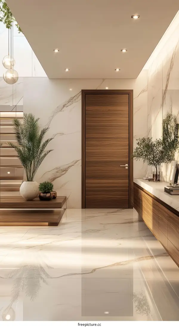 Modern Luxury Entryway Interior Design