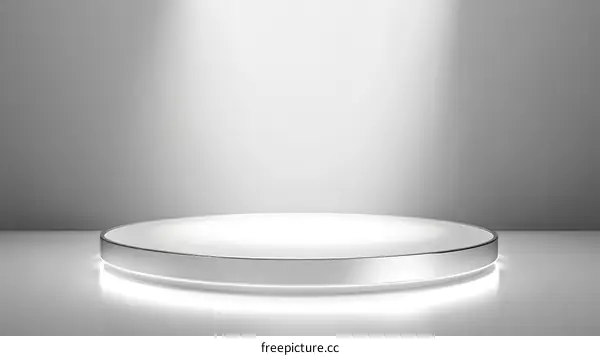 Modern Minimalist Empty Product Display Platform