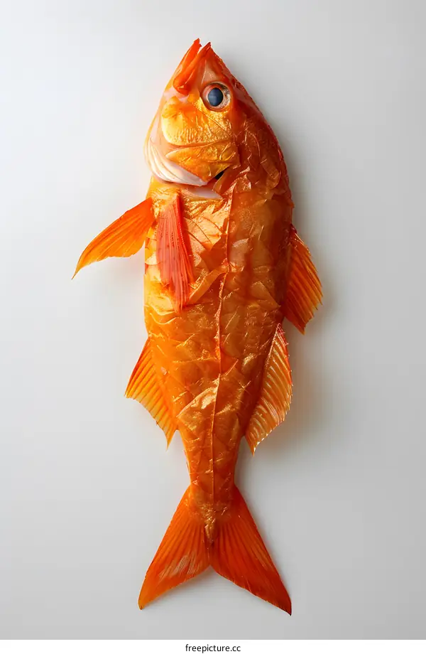 A Freshly Caught Orange Roughy Fish