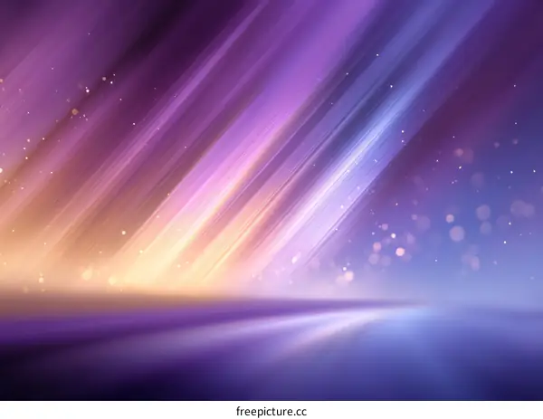 Abstract Colorful Light Streaks Background