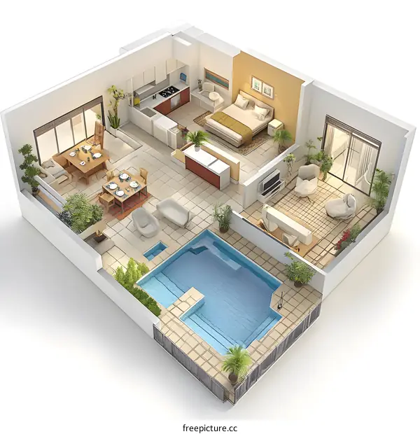 Modern Villa Design With Swimming Pool