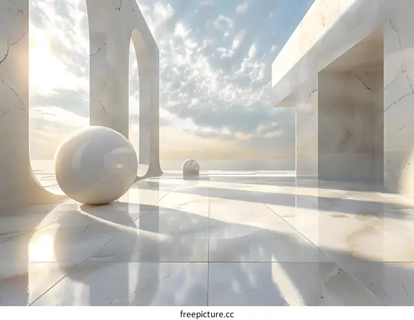 Abstract Marble Stone Wallpaper: Modern Interior Design