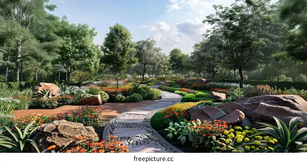 Landscaping with Rocks and Plants