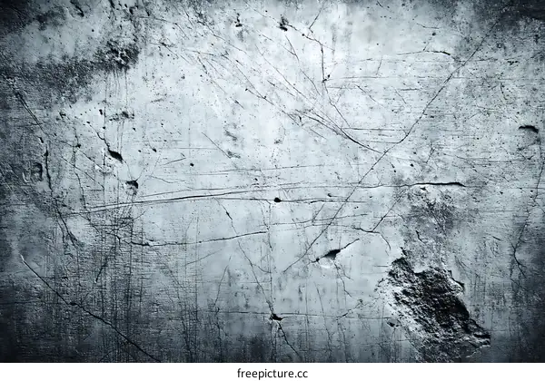 Grunge Textured Grey Concrete Wall Background