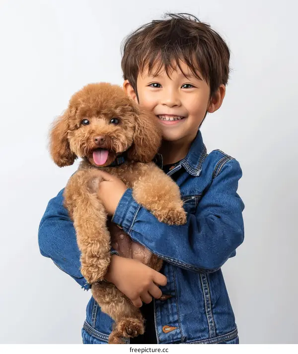 A boy and his best friend