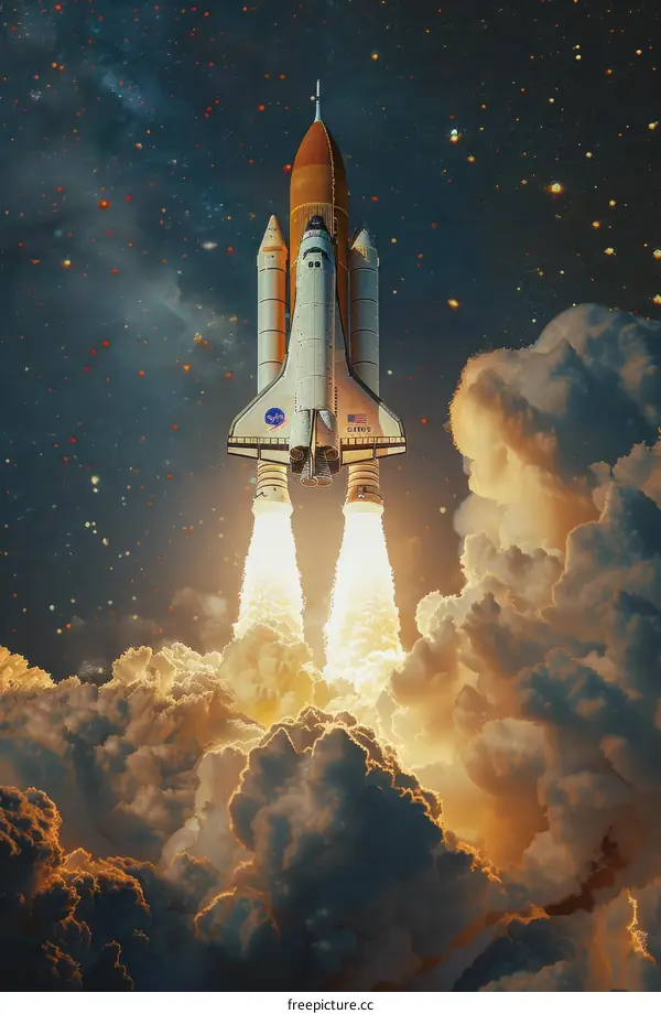 Space Shuttle Atlantis Launch
