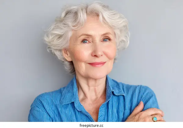 Portrait of a Smiling Senior Woman