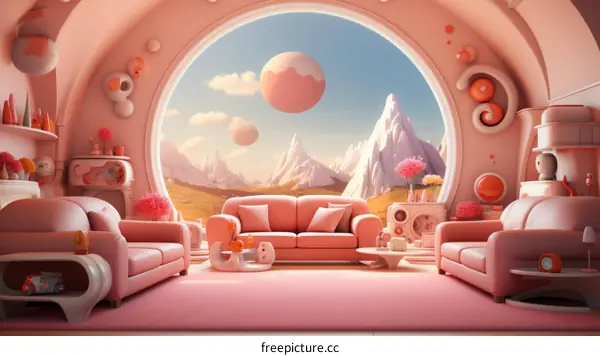 Living room of the future