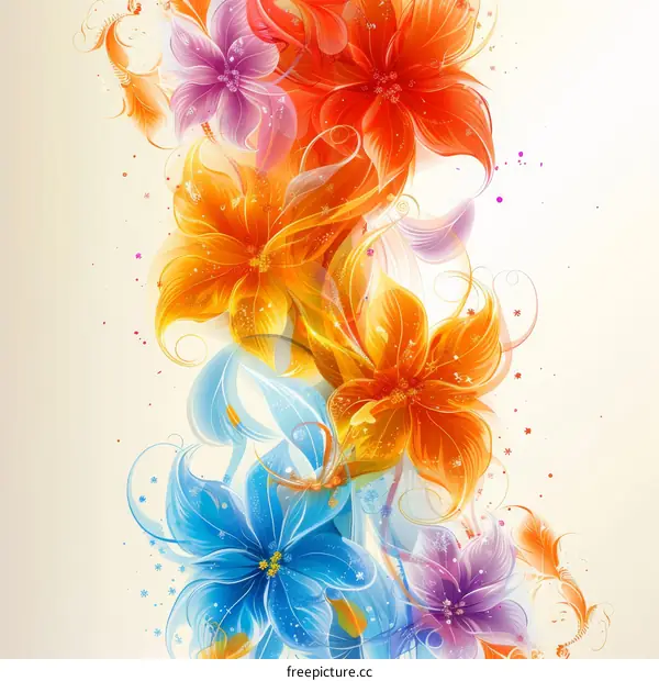 Vibrant Bloom Symphony