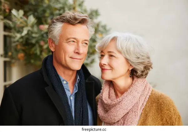 Couple Portrait Outdoor Autumn