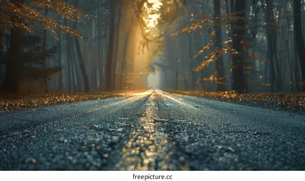 Journey through the Autumn Woods