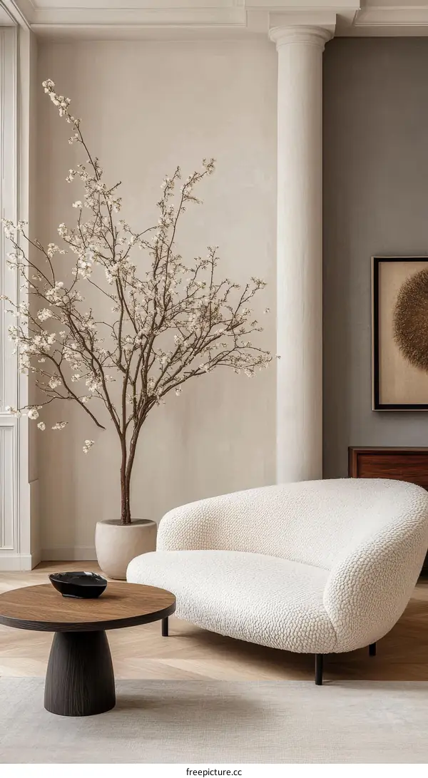 Modern Minimalist Living Room Interior Design