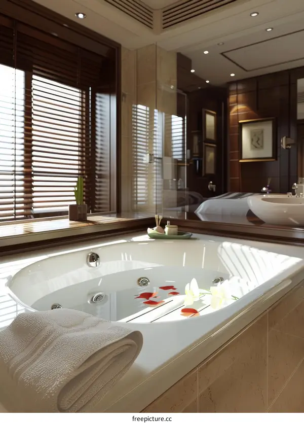 Luxury Hotel Bathroom