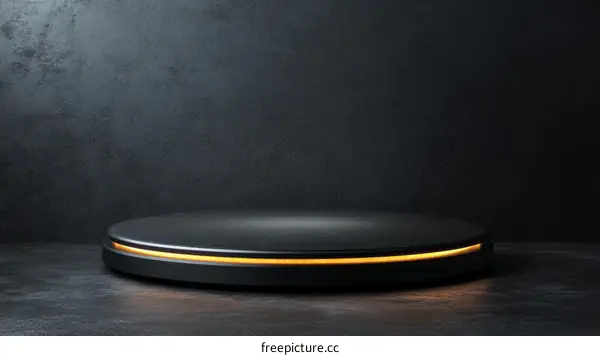 Dark Abstract Product Display Platform