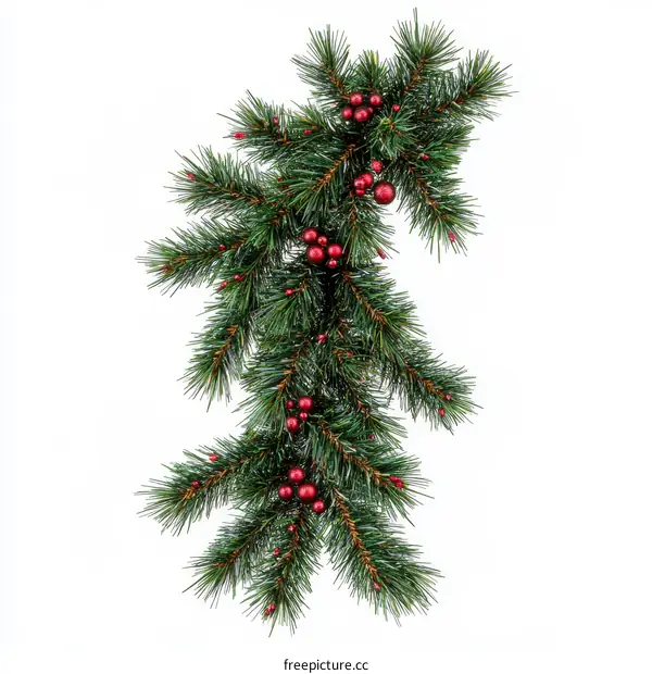 Christmas Fir Tree Garland Decoration
